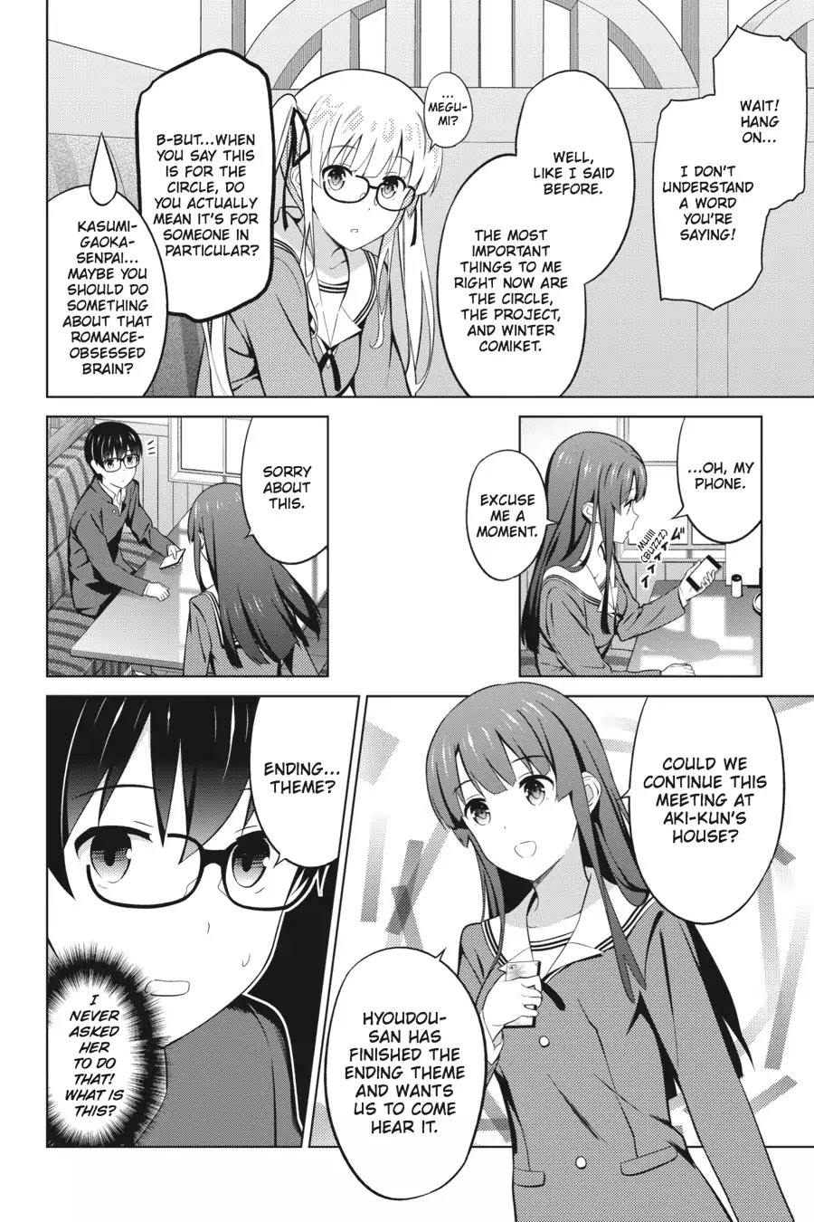 Saenai Kanojo no Sodatekata Chapter 30 page 14 - Chapter 30