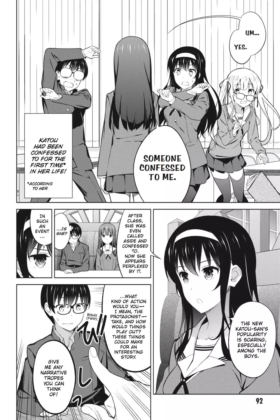 Saenai Kanojo no Sodatekata Chapter 30 page 4 - Chapter 30