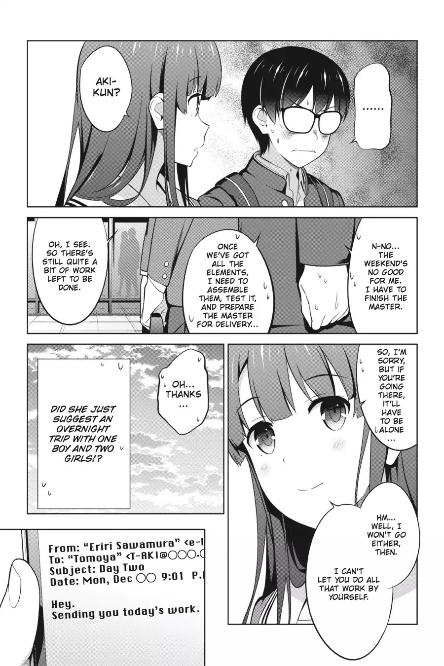 Saenai Kanojo no Sodatekata Chapter 31 page 11 - Chapter 31