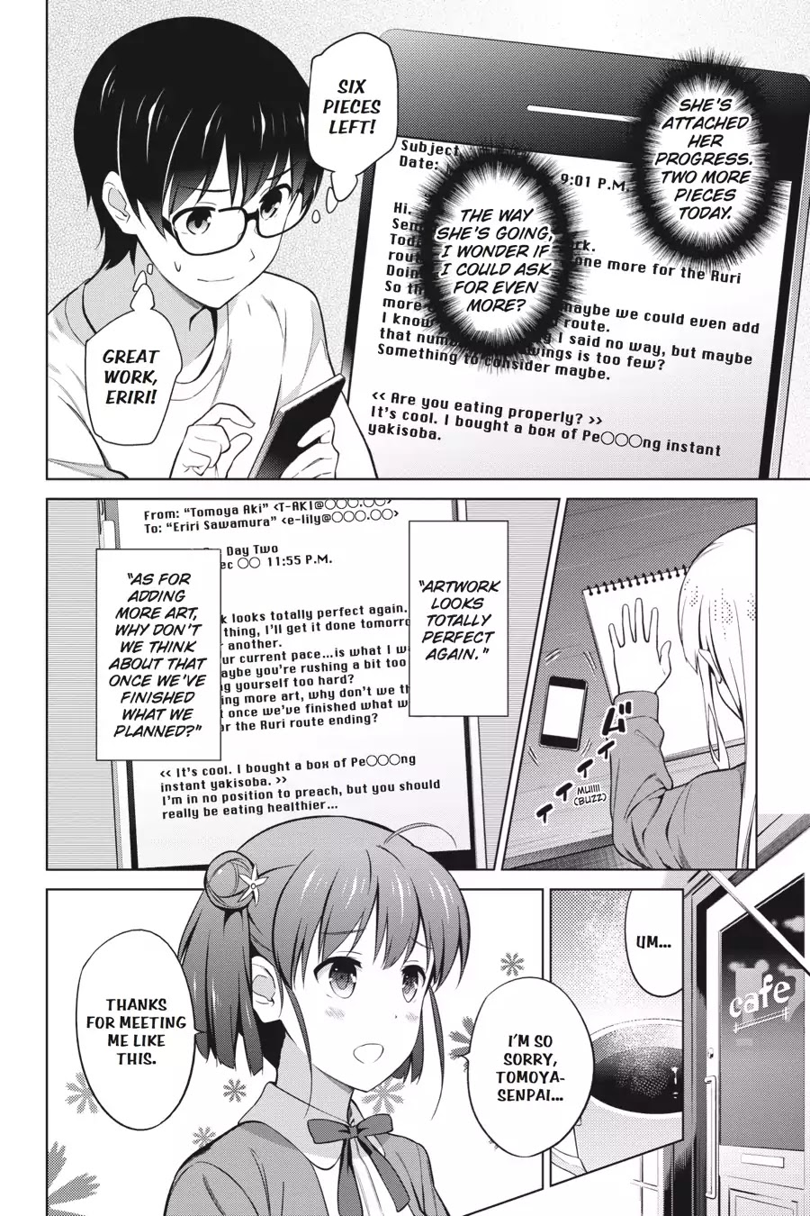 Saenai Kanojo no Sodatekata Chapter 31 page 12 - Chapter 31