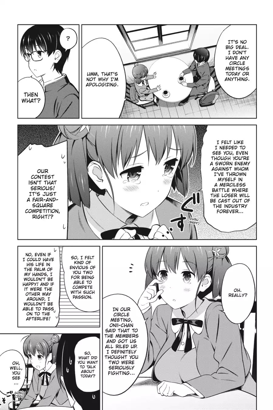 Saenai Kanojo no Sodatekata Chapter 31 page 13 - Chapter 31
