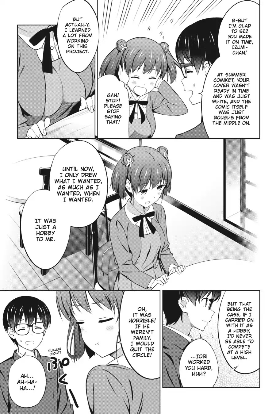 Saenai Kanojo no Sodatekata Chapter 31 page 15 - Chapter 31
