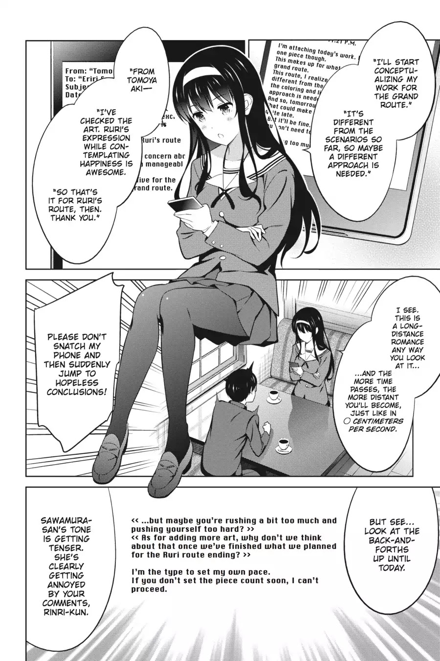 Saenai Kanojo no Sodatekata Chapter 31 page 20 - Chapter 31