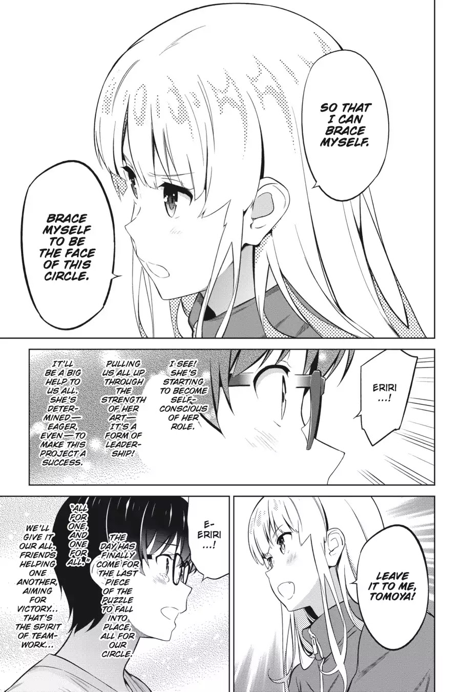 Saenai Kanojo no Sodatekata Chapter 31 page 3 - Chapter 31