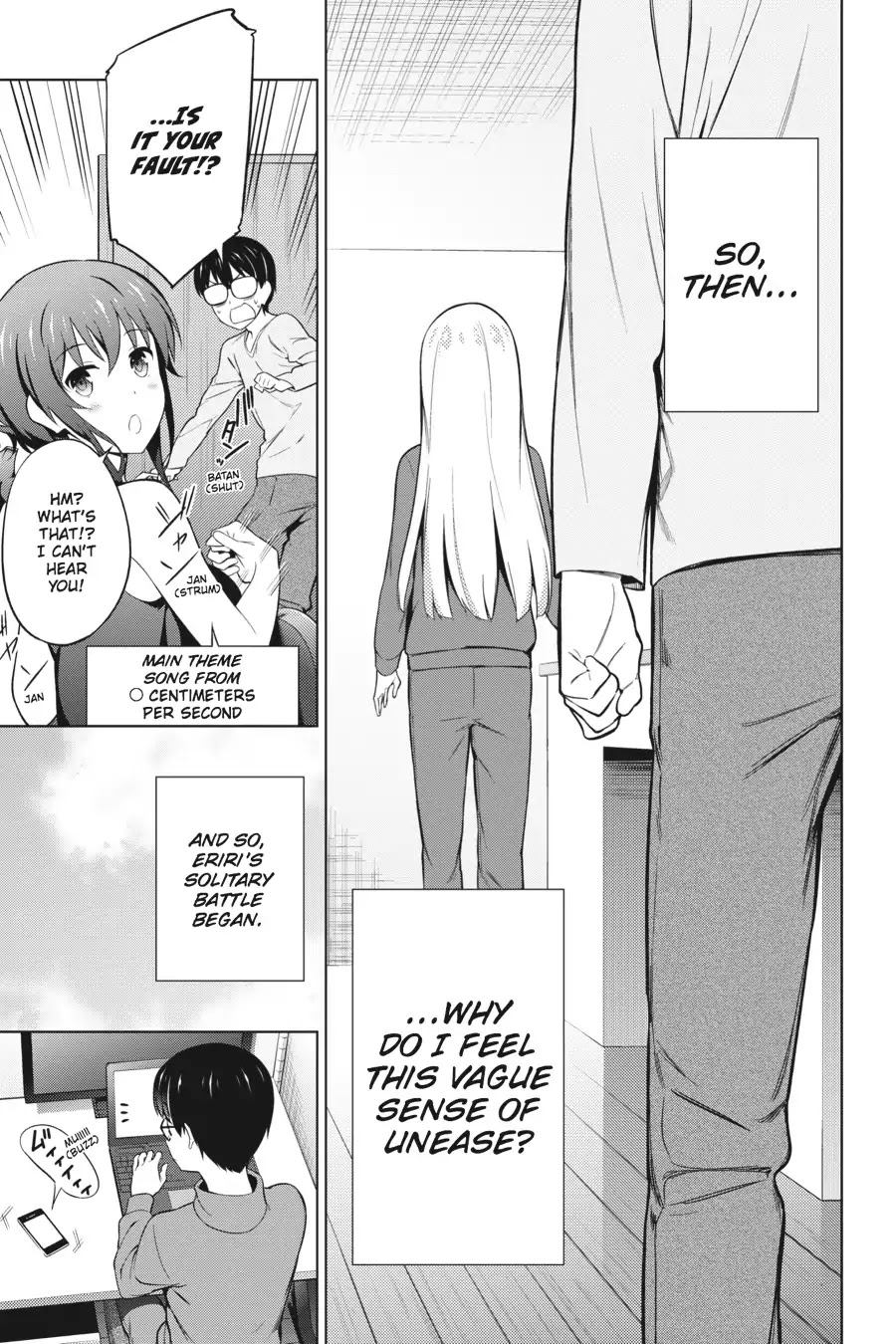Saenai Kanojo no Sodatekata Chapter 31 page 7 - Chapter 31