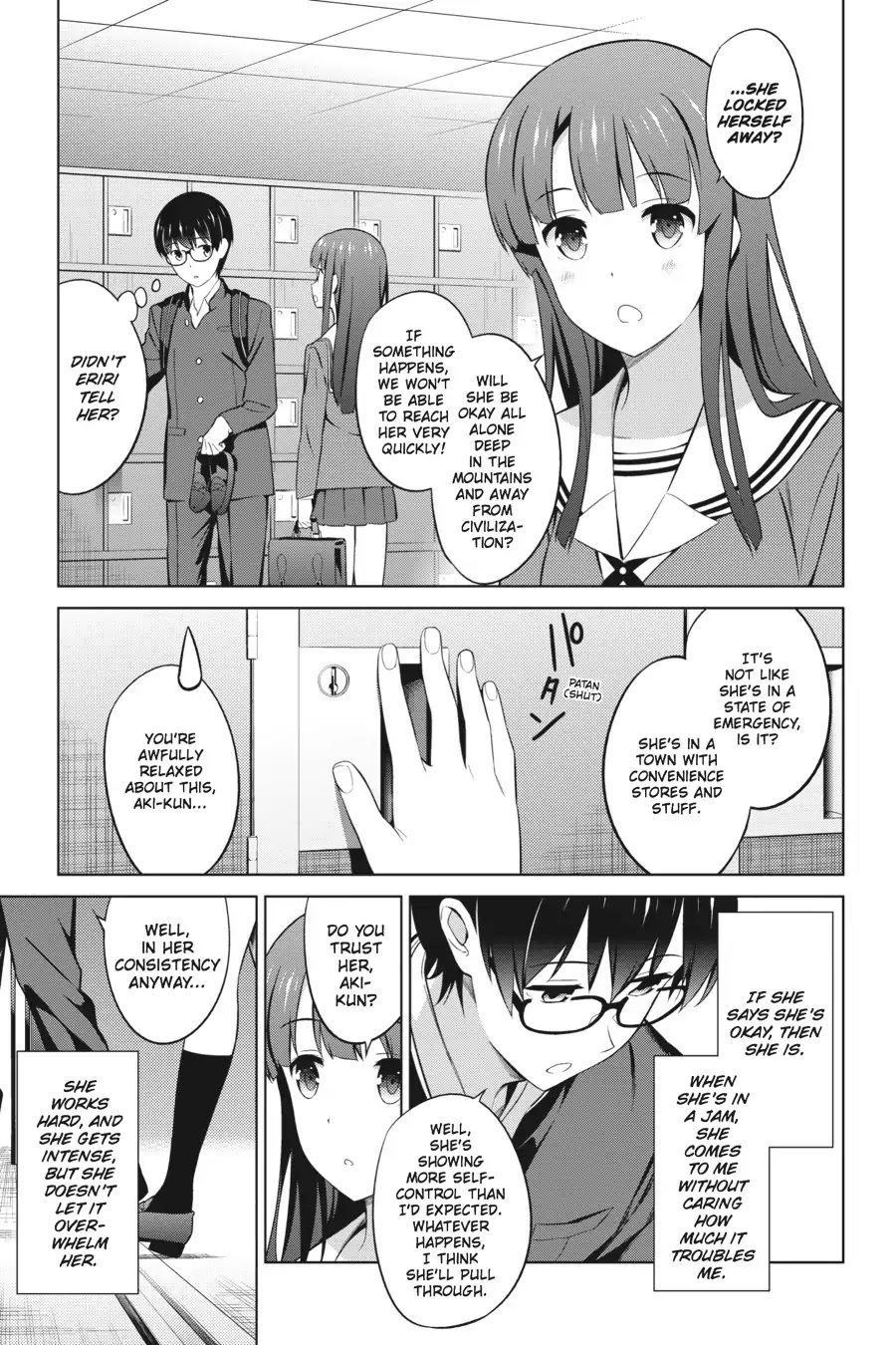 Saenai Kanojo no Sodatekata Chapter 31 page 9 - Chapter 31