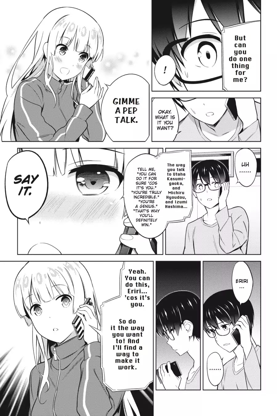 Saenai Kanojo no Sodatekata Chapter 32 page 21 - Chapter 32