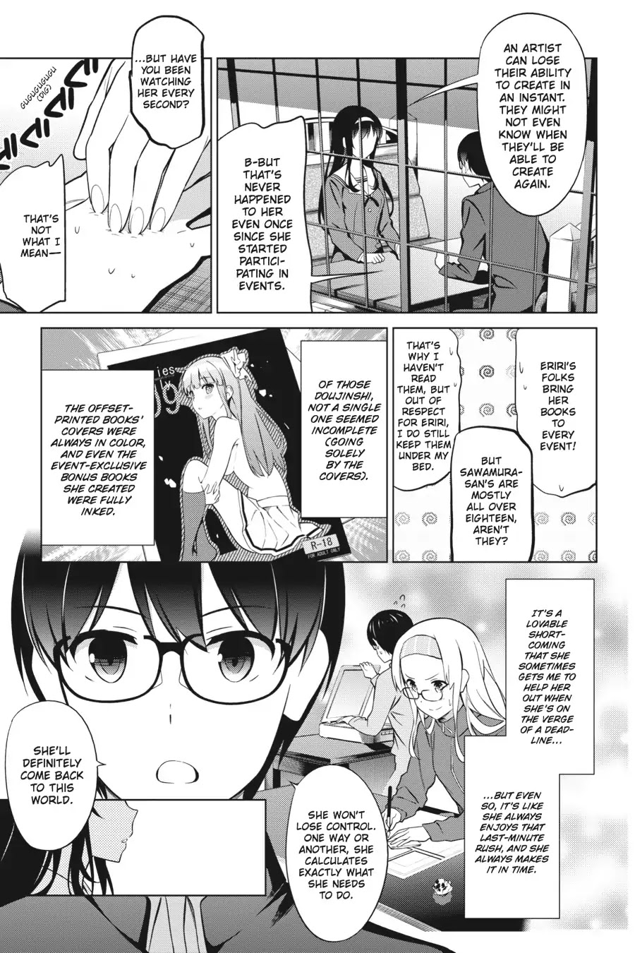 Saenai Kanojo no Sodatekata Chapter 32 page 3 - Chapter 32