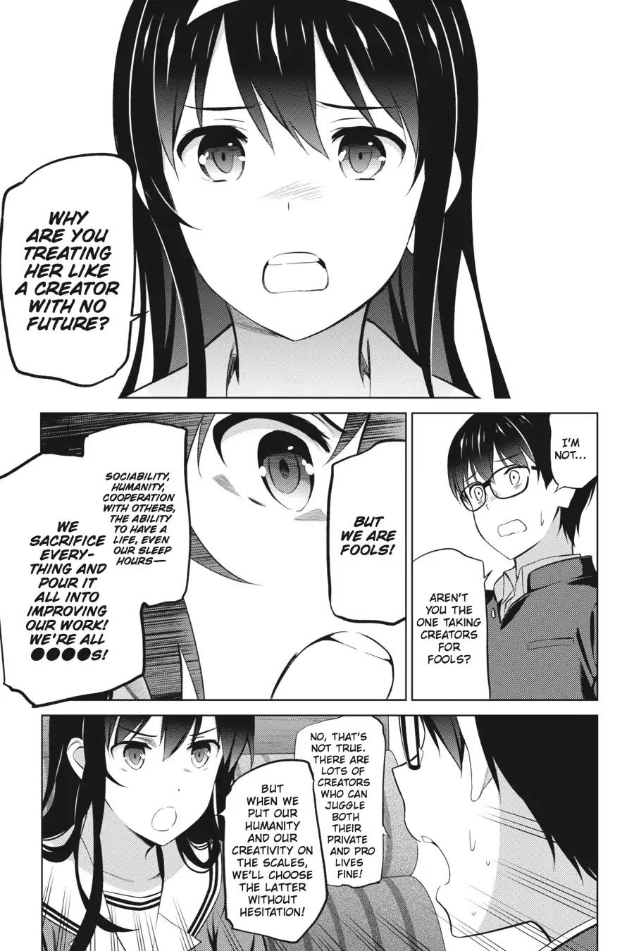 Saenai Kanojo no Sodatekata Chapter 32 page 5 - Chapter 32