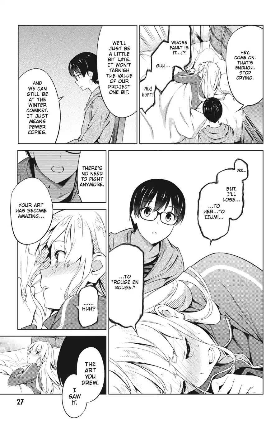Saenai Kanojo no Sodatekata Chapter 33 page 27 - Chapter 33