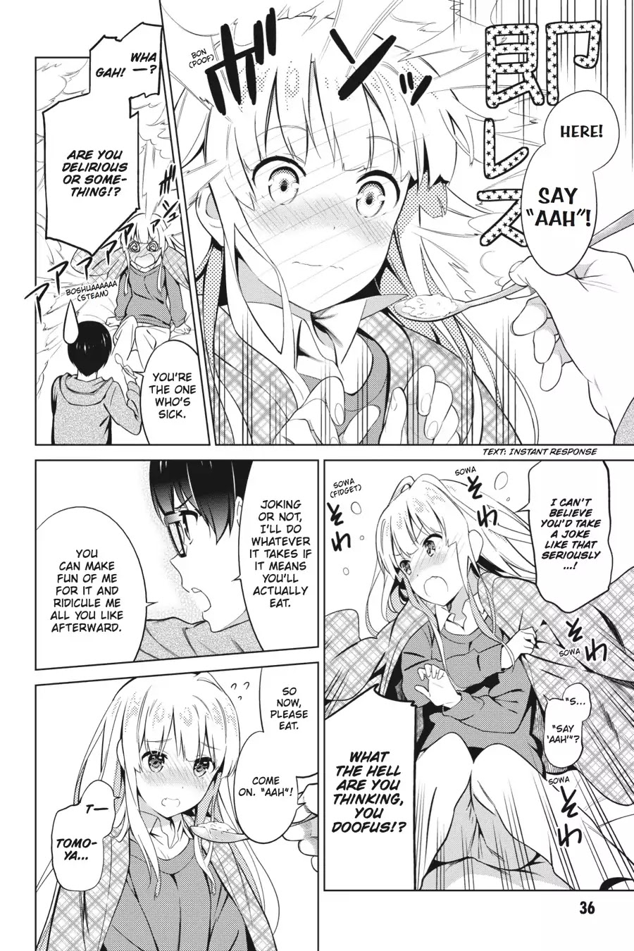 Saenai Kanojo no Sodatekata Chapter 33 page 36 - Chapter 33