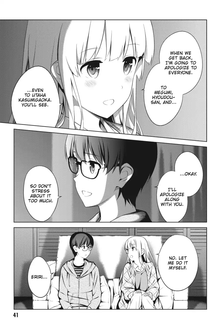 Saenai Kanojo no Sodatekata Chapter 33 page 41 - Chapter 33
