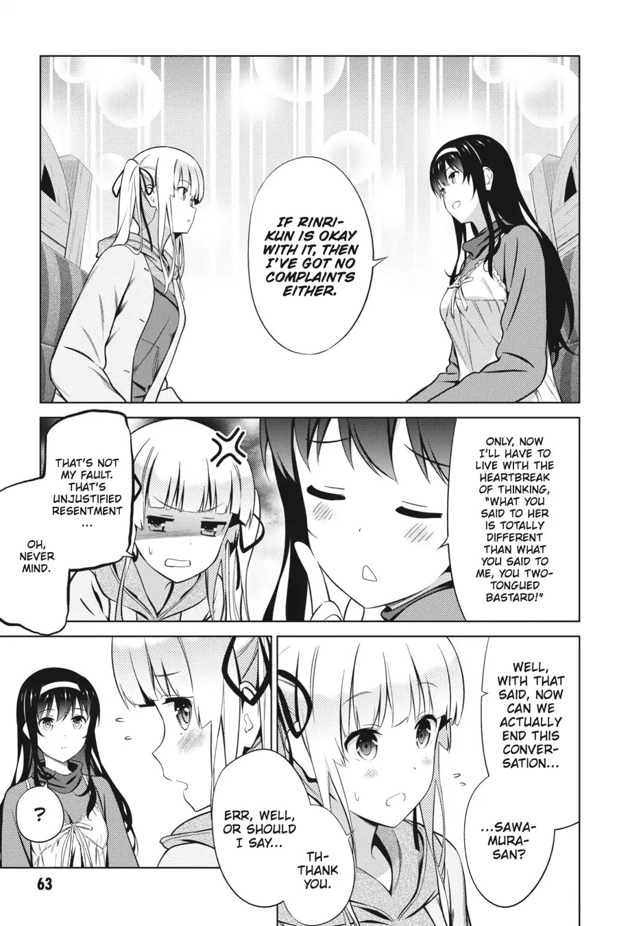 Saenai Kanojo no Sodatekata Chapter 34 page 15 - Chapter 34