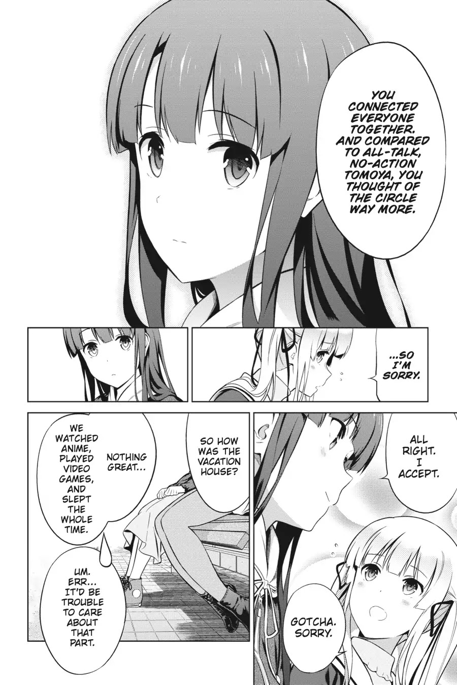 Saenai Kanojo no Sodatekata Chapter 34 page 24 - Chapter 34