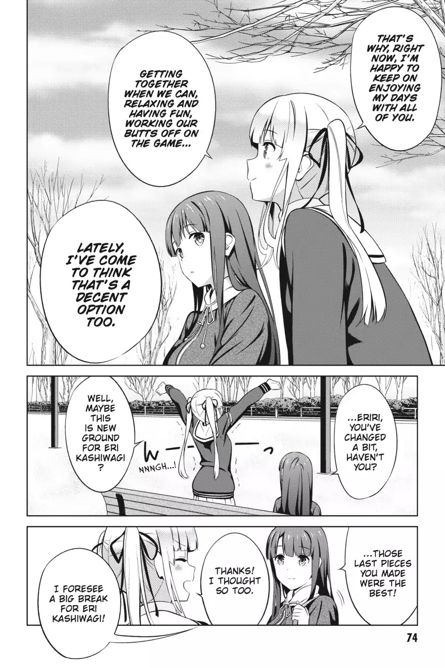 Saenai Kanojo no Sodatekata Chapter 34 page 26 - Chapter 34