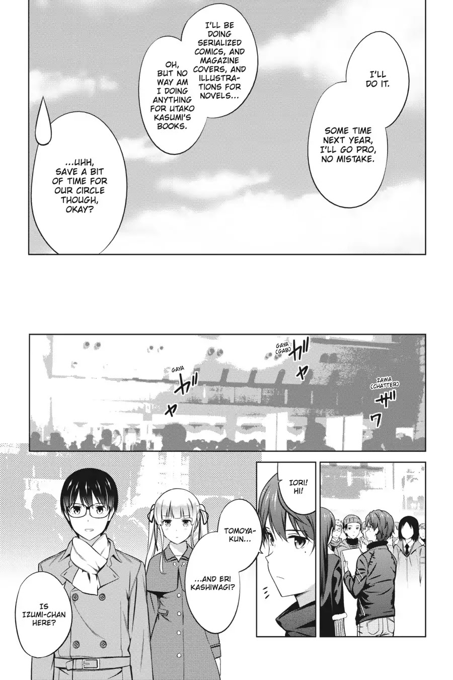 Saenai Kanojo no Sodatekata Chapter 34 page 27 - Chapter 34