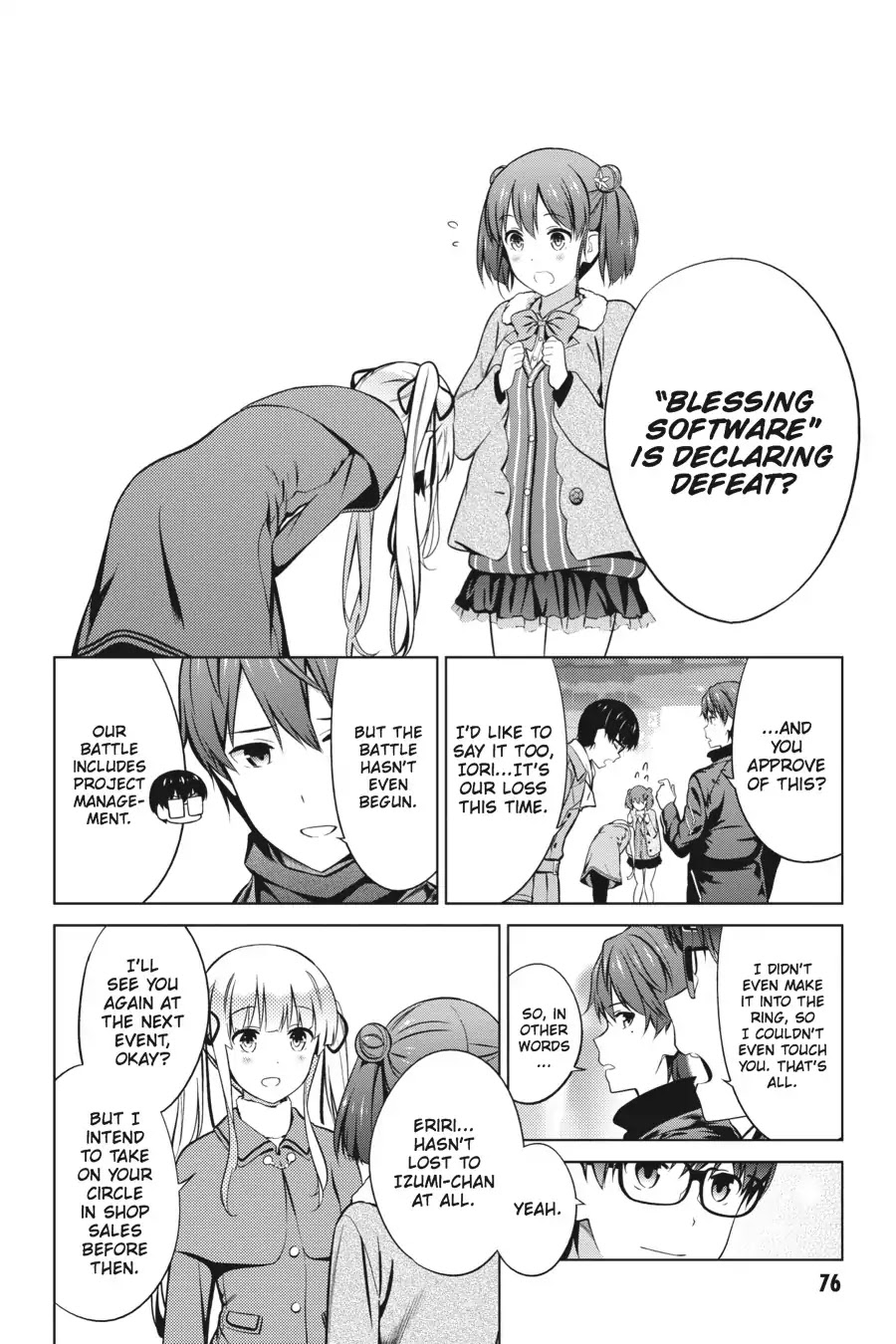 Saenai Kanojo no Sodatekata Chapter 34 page 28 - Chapter 34
