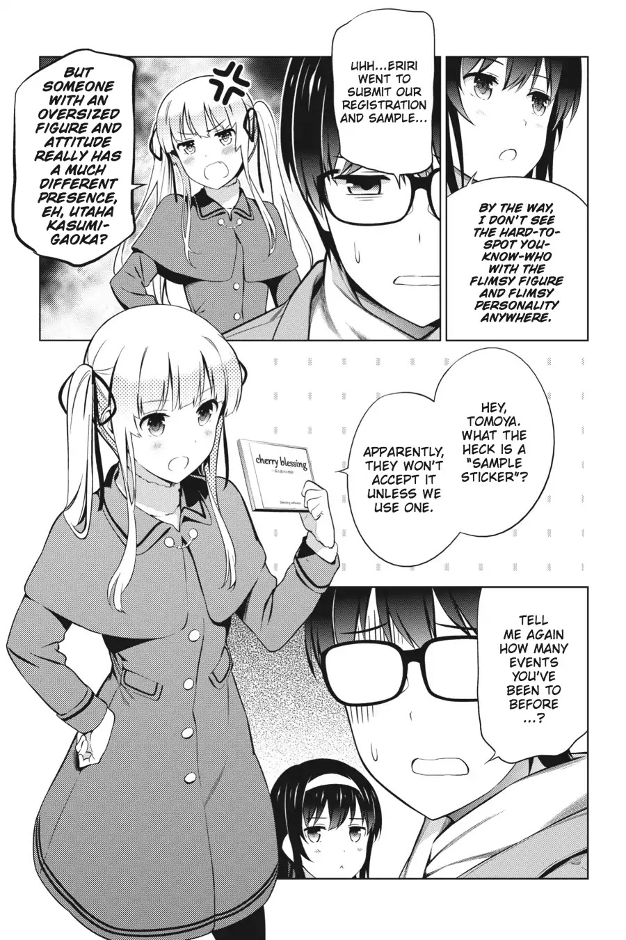 Saenai Kanojo no Sodatekata Chapter 34 page 9 - Chapter 34