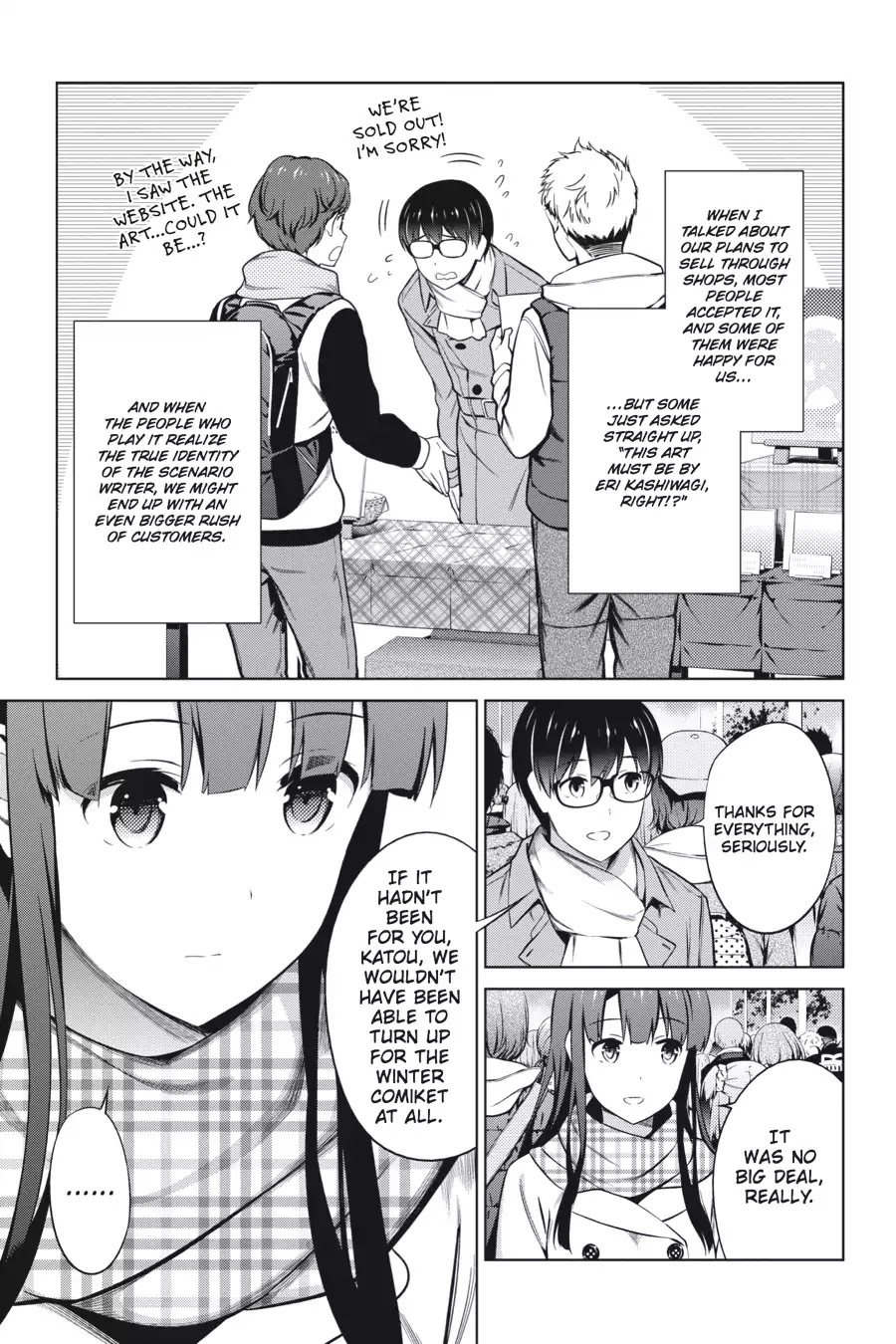 Saenai Kanojo no Sodatekata Chapter 35 page 11 - Chapter 35