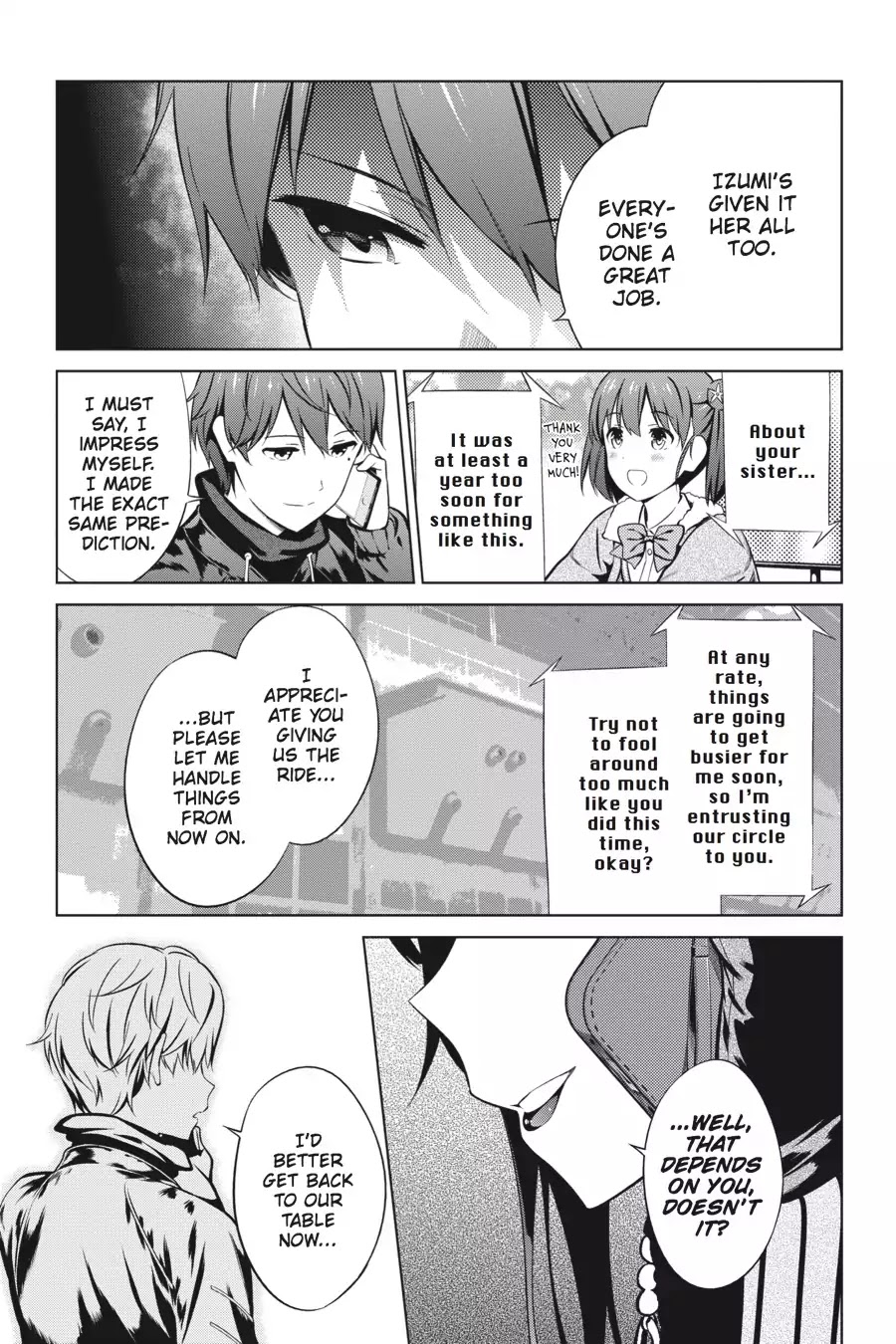 Saenai Kanojo no Sodatekata Chapter 35 page 5 - Chapter 35