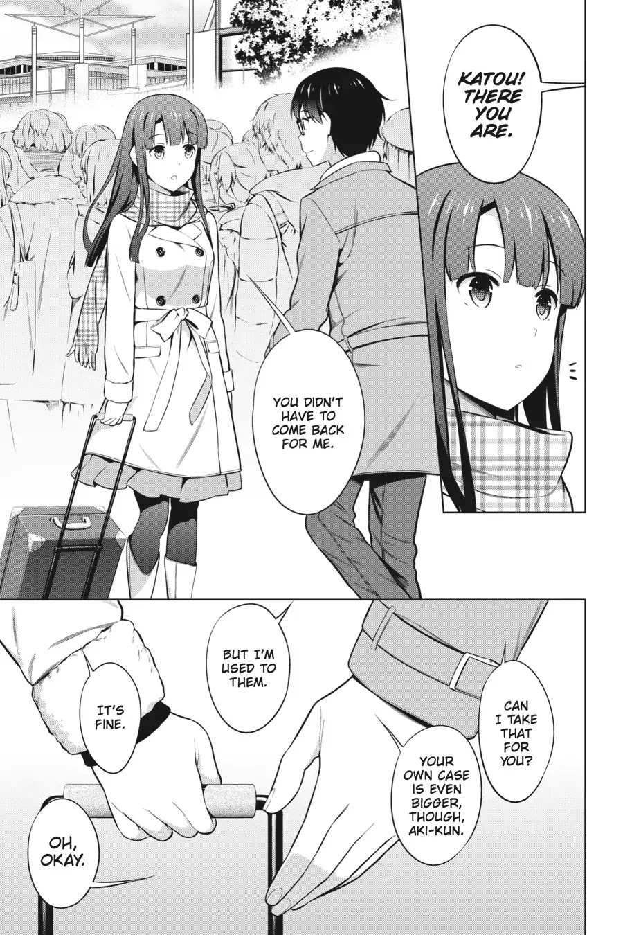 Saenai Kanojo no Sodatekata Chapter 35 page 9 - Chapter 35