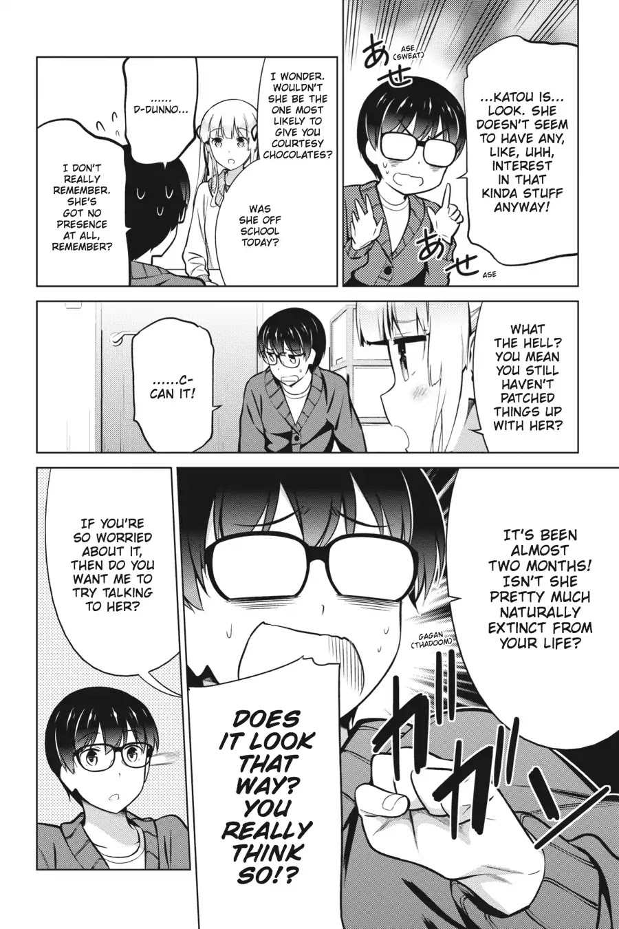 Saenai Kanojo no Sodatekata Chapter 36 page 22 - Chapter 36