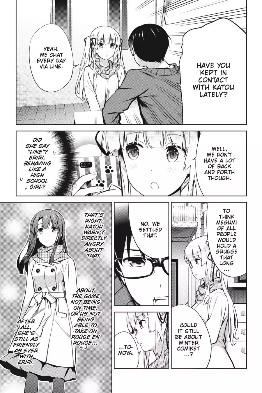 Saenai Kanojo no Sodatekata Chapter 36 page 23 - Chapter 36