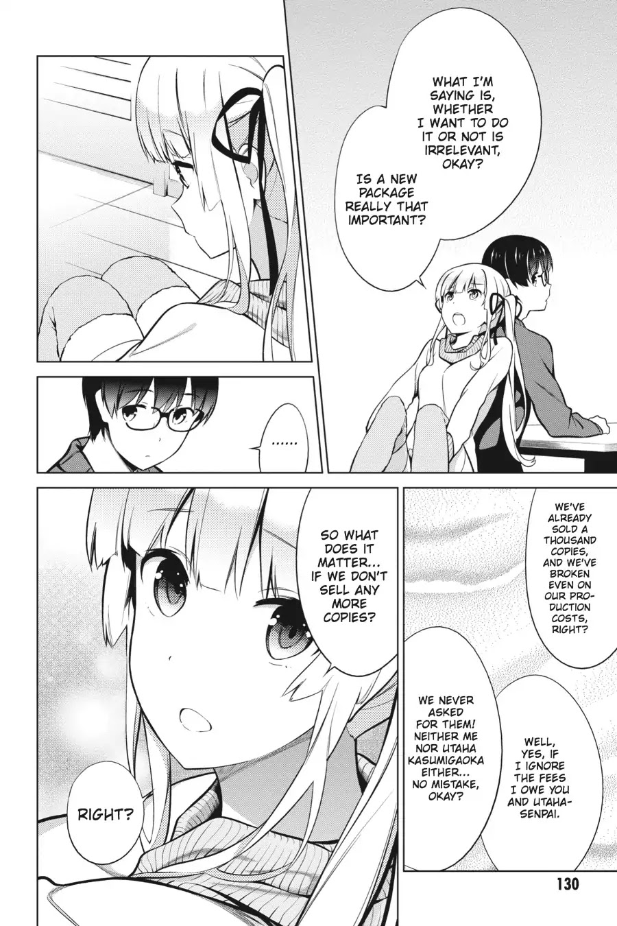 Saenai Kanojo no Sodatekata Chapter 36 page 28 - Chapter 36