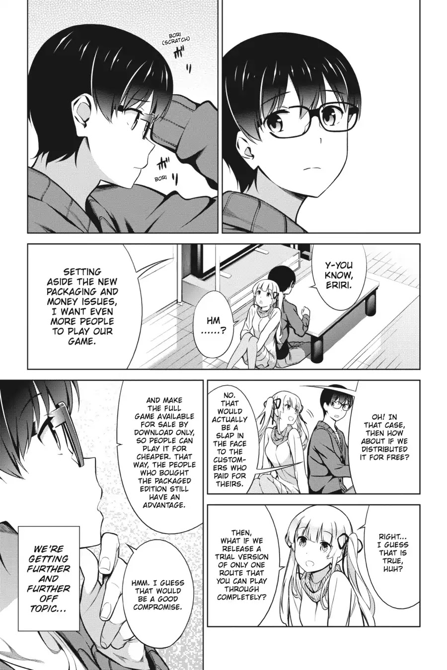 Saenai Kanojo no Sodatekata Chapter 36 page 29 - Chapter 36