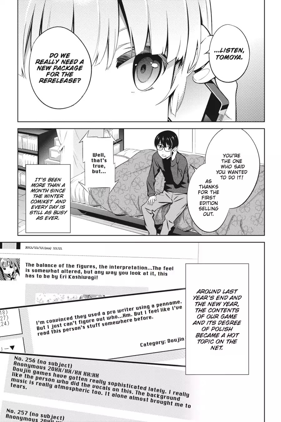 Saenai Kanojo no Sodatekata Chapter 36 page 5 - Chapter 36
