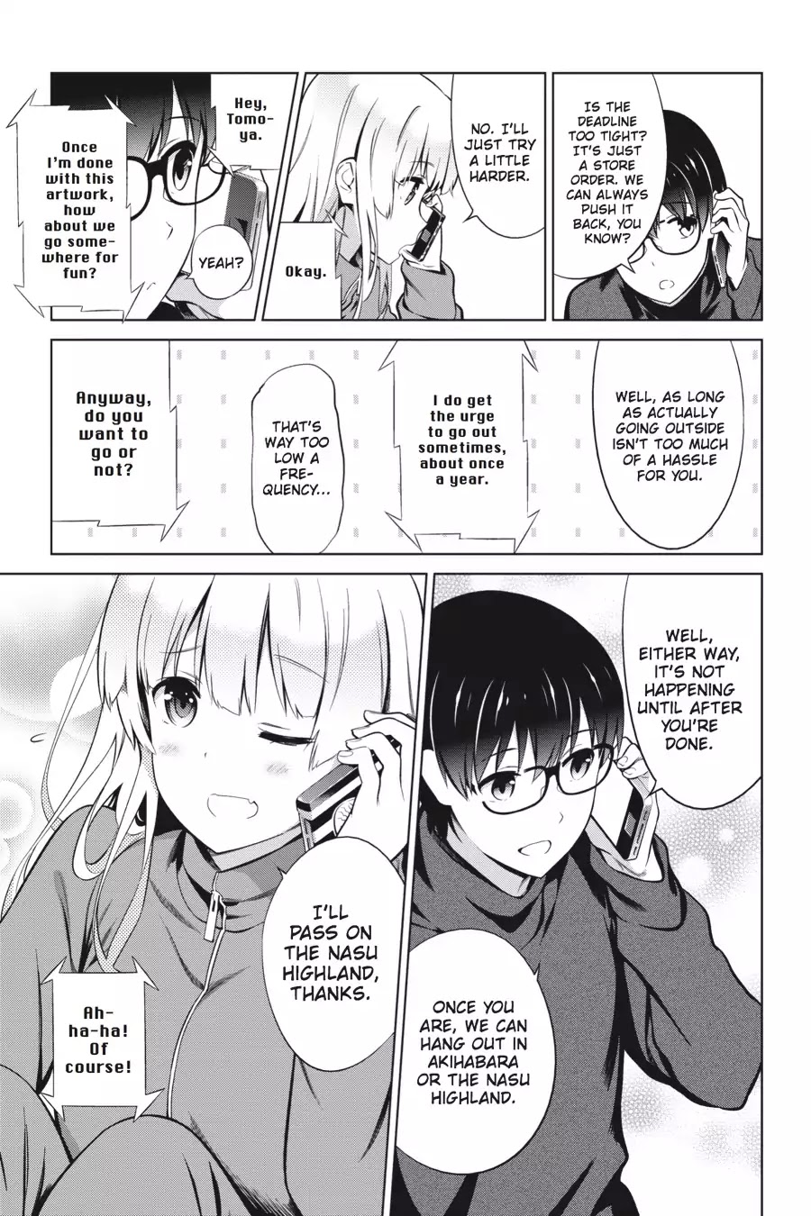 Saenai Kanojo no Sodatekata Chapter 36 page 7 - Chapter 36