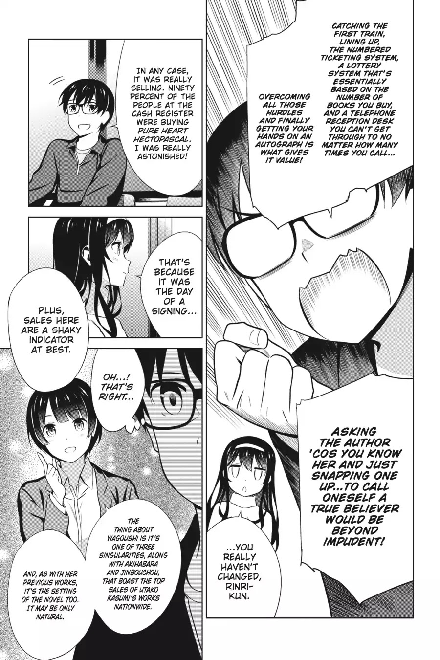 Saenai Kanojo no Sodatekata Chapter 37 page 15 - Chapter 37