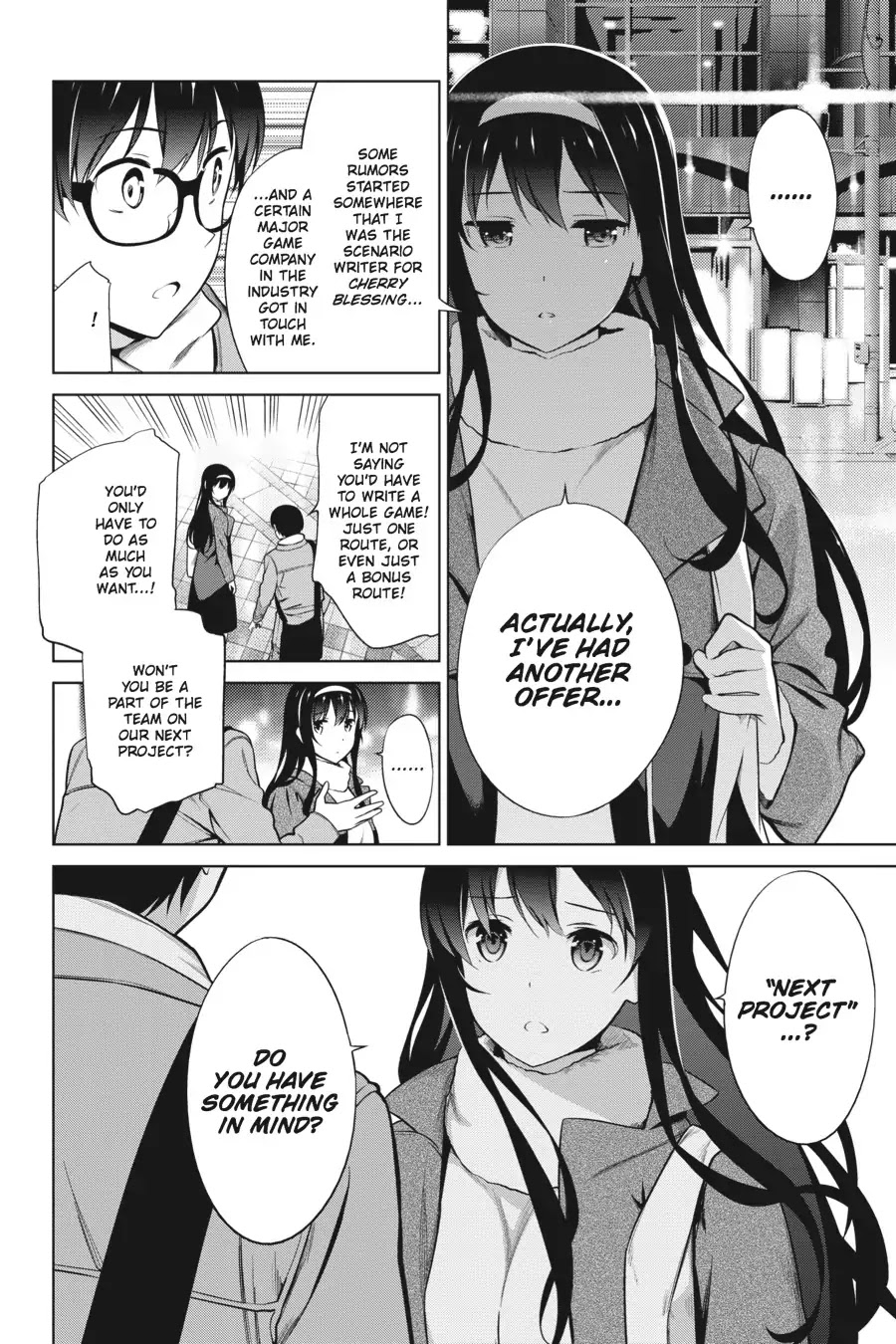 Saenai Kanojo no Sodatekata Chapter 37 page 22 - Chapter 37