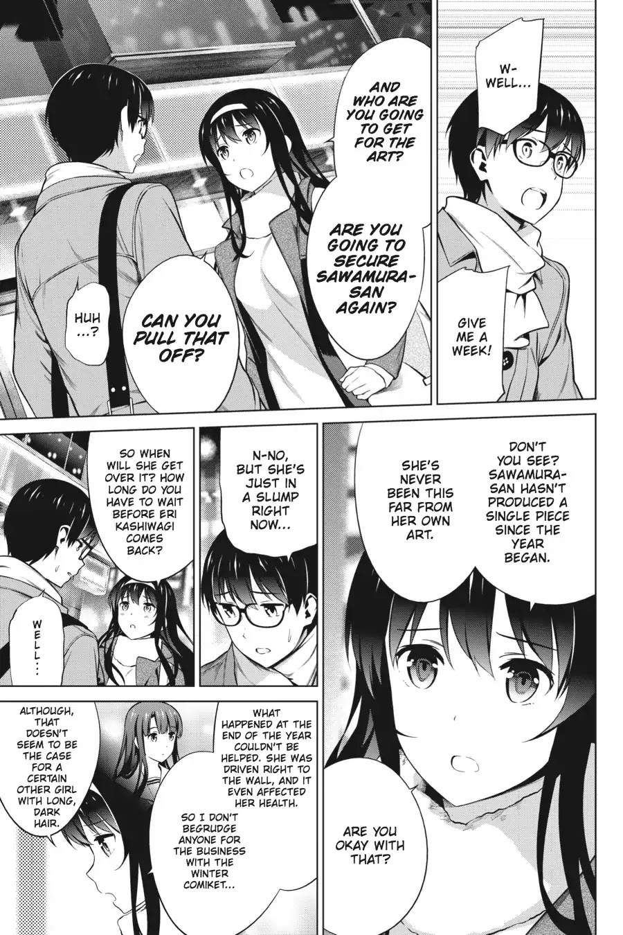 Saenai Kanojo no Sodatekata Chapter 37 page 23 - Chapter 37