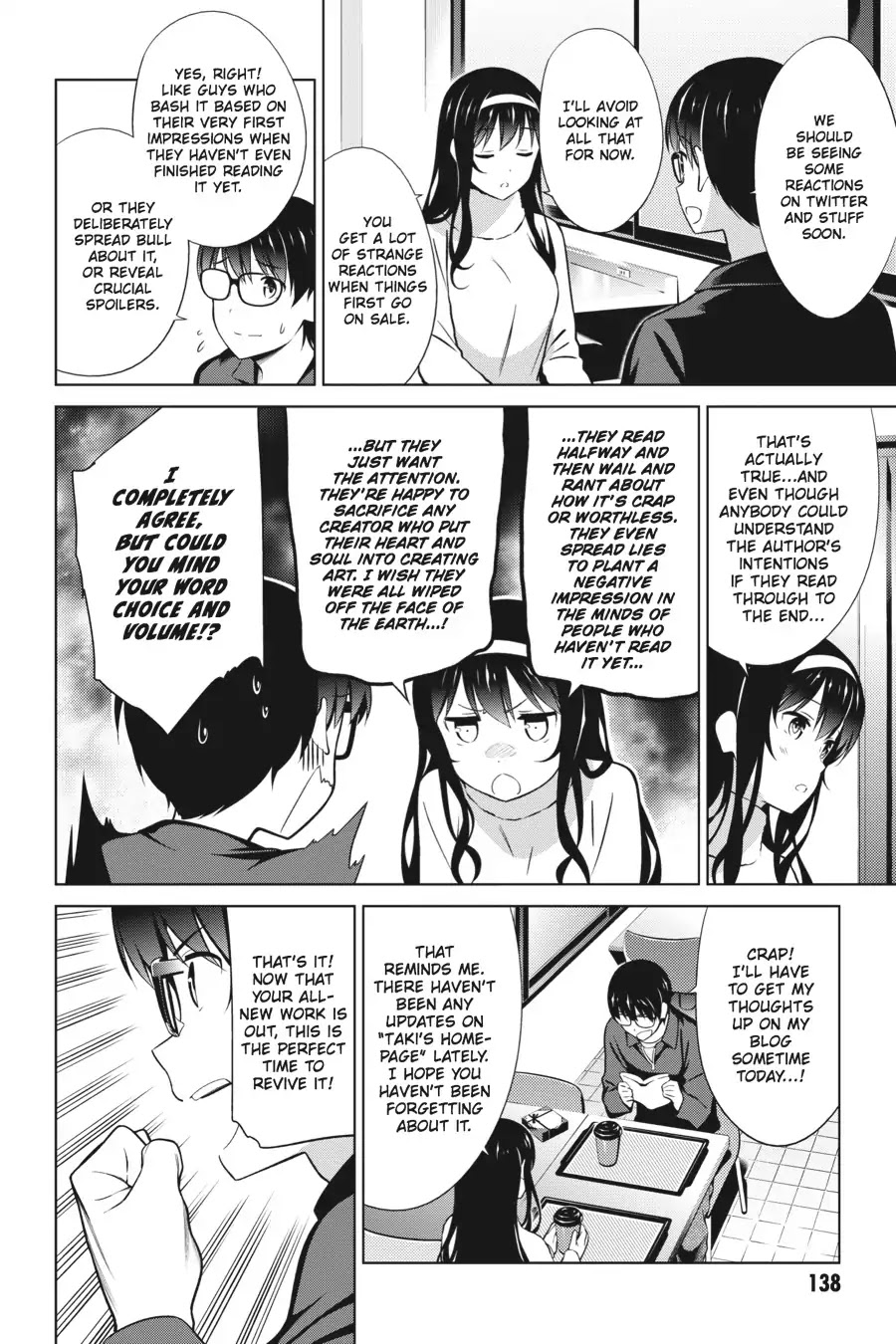 Saenai Kanojo no Sodatekata Chapter 37 page 4 - Chapter 37