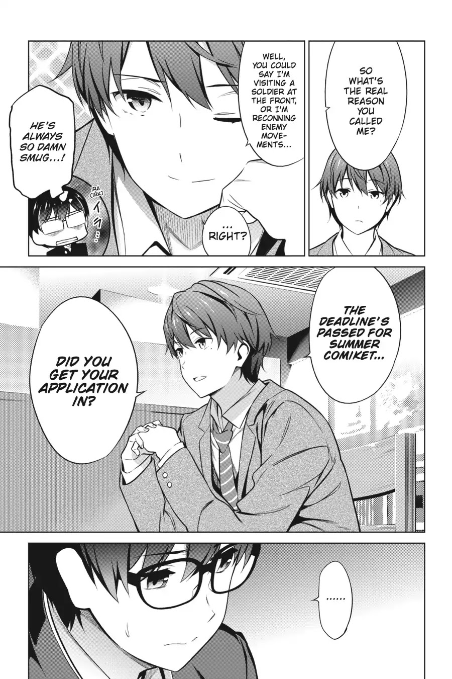 Saenai Kanojo no Sodatekata Chapter 38 page 10 - Chapter 38