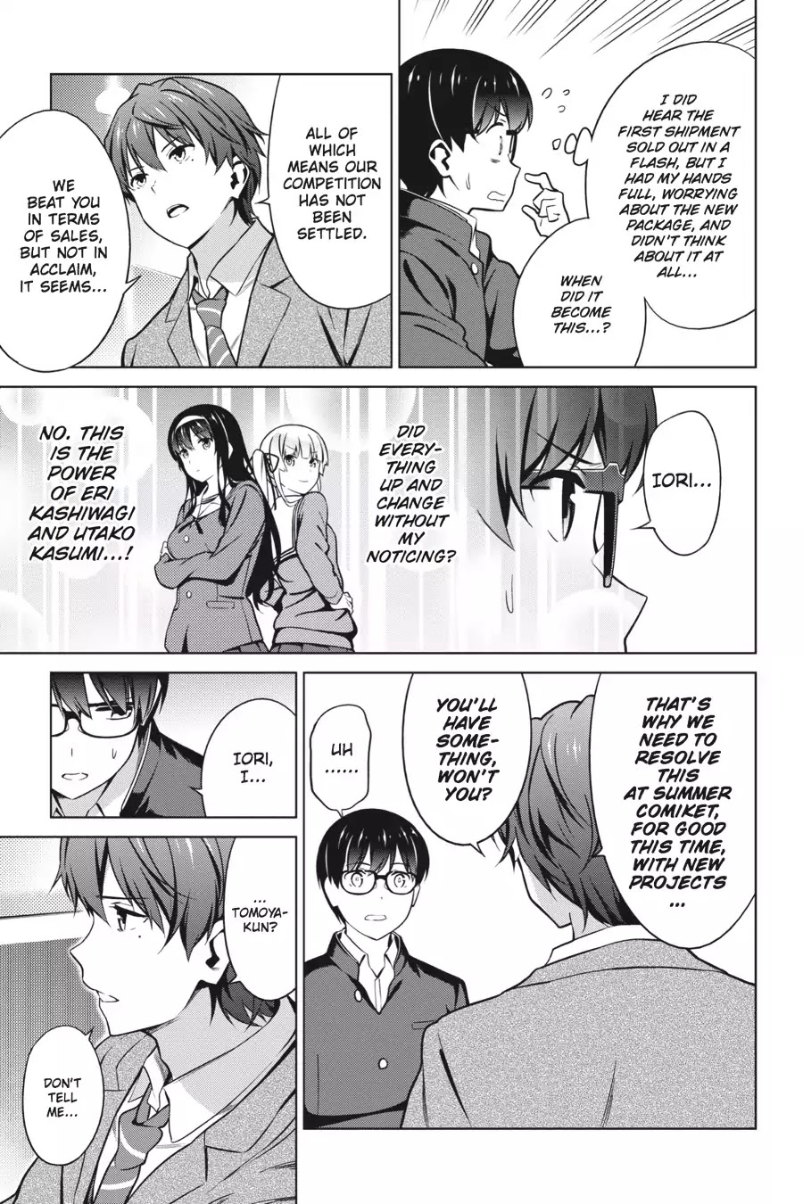 Saenai Kanojo no Sodatekata Chapter 38 page 14 - Chapter 38