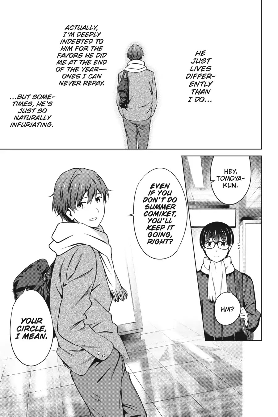 Saenai Kanojo no Sodatekata Chapter 38 page 20 - Chapter 38