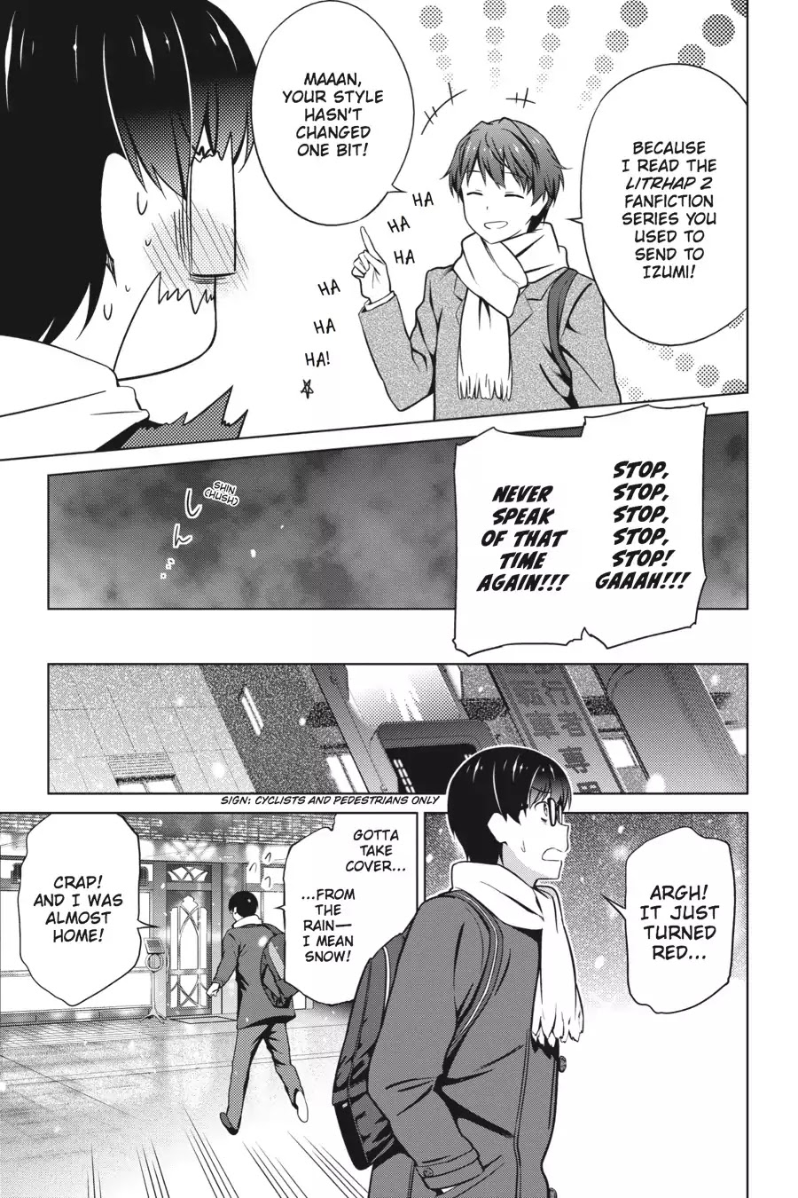 Saenai Kanojo no Sodatekata Chapter 38 page 22 - Chapter 38