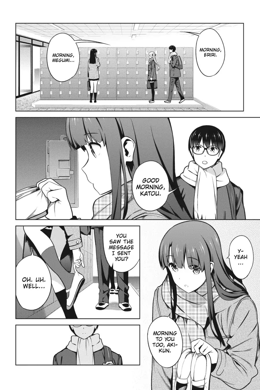 Saenai Kanojo no Sodatekata Chapter 39 page 14 - Chapter 39