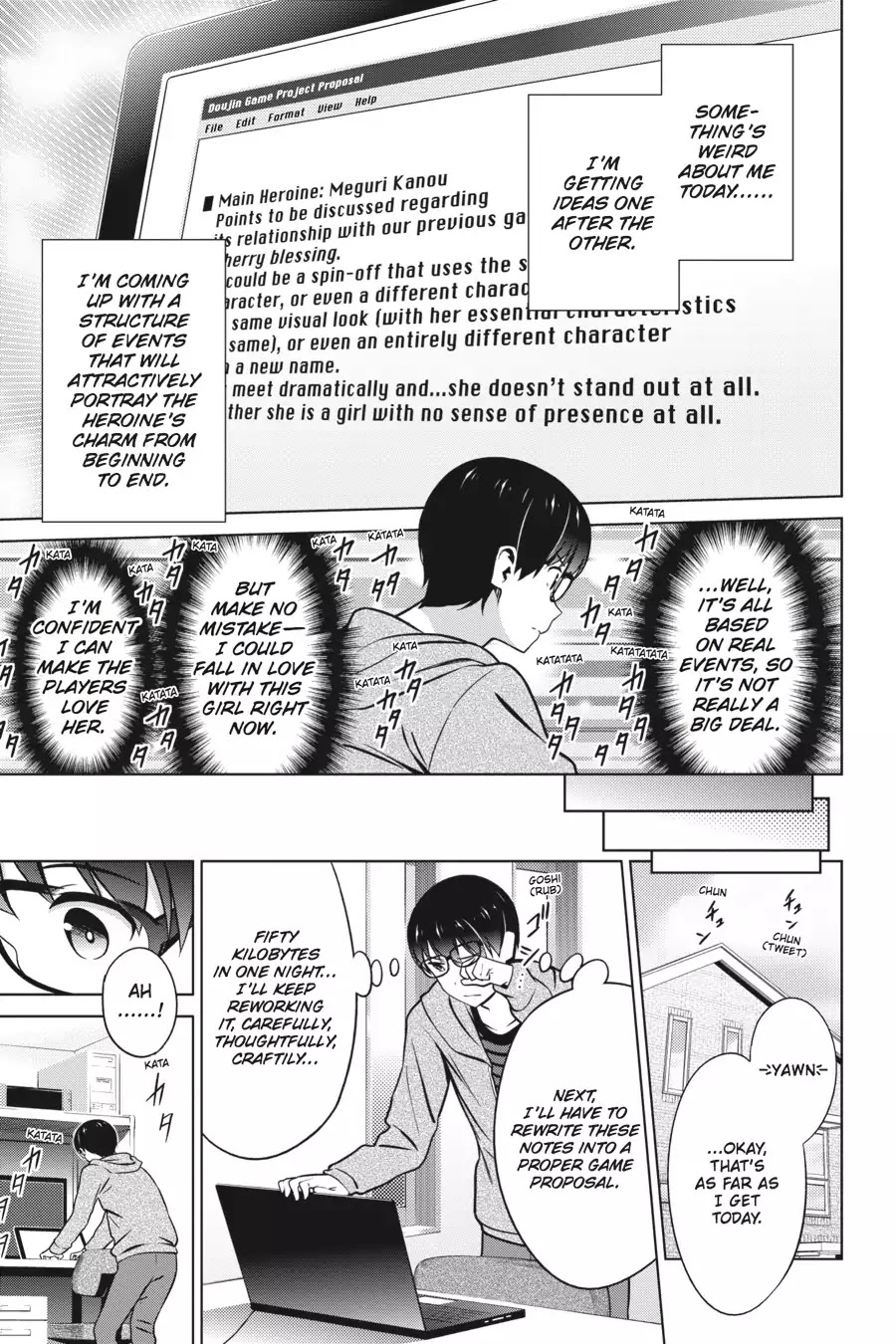 Saenai Kanojo no Sodatekata Chapter 39 page 24 - Chapter 39