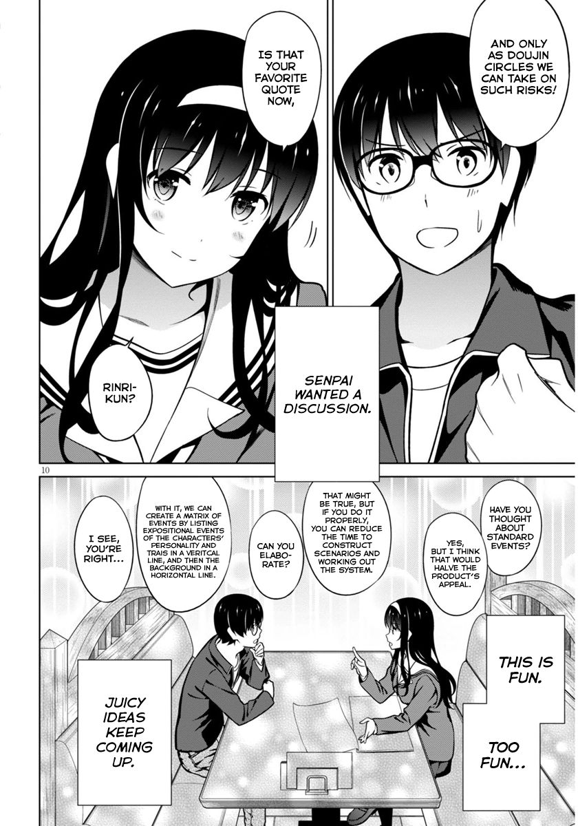 Saenai Kanojo no Sodatekata Chapter 41 page 10 - Chapter 41