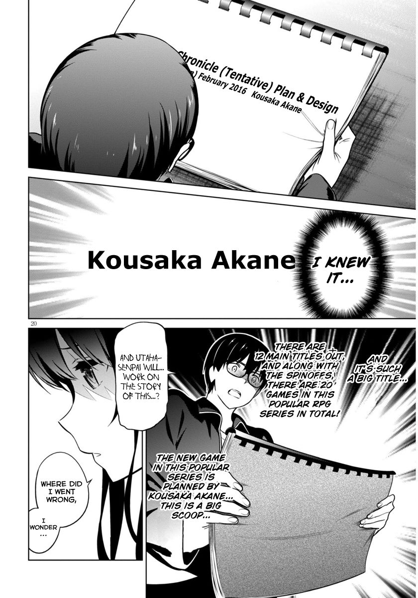 Saenai Kanojo no Sodatekata Chapter 41 page 19 - Chapter 41
