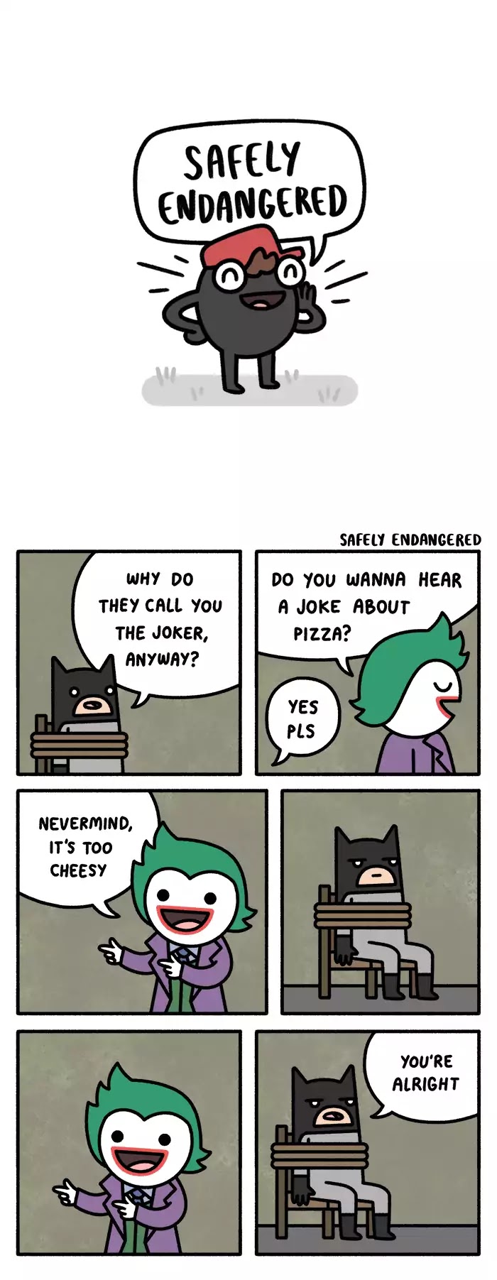 Safely Endangered Chapter 320 page 1 - Chapter 320: Ep.320: Joker