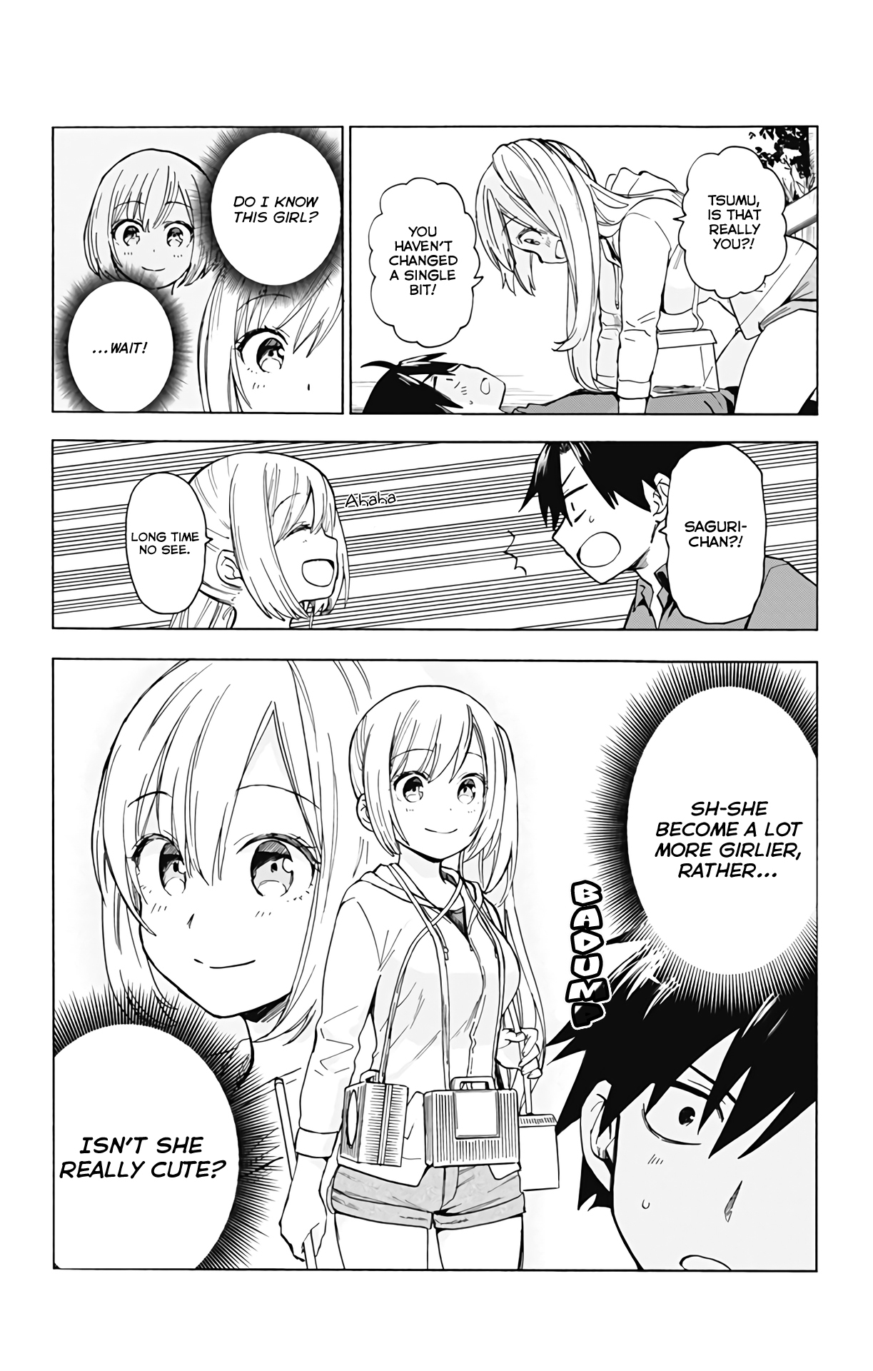 Saguri-chan Tankentai Chapter 1 page 10 - Chapter 1: Negishi Shinrin Park's Grandstand