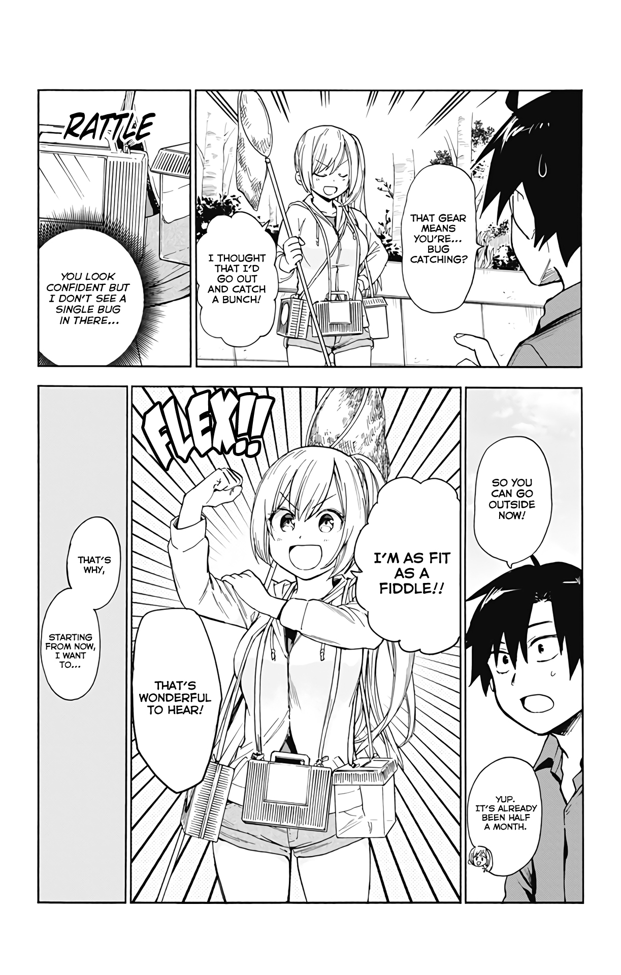 Saguri-chan Tankentai Chapter 1 page 11 - Chapter 1: Negishi Shinrin Park's Grandstand