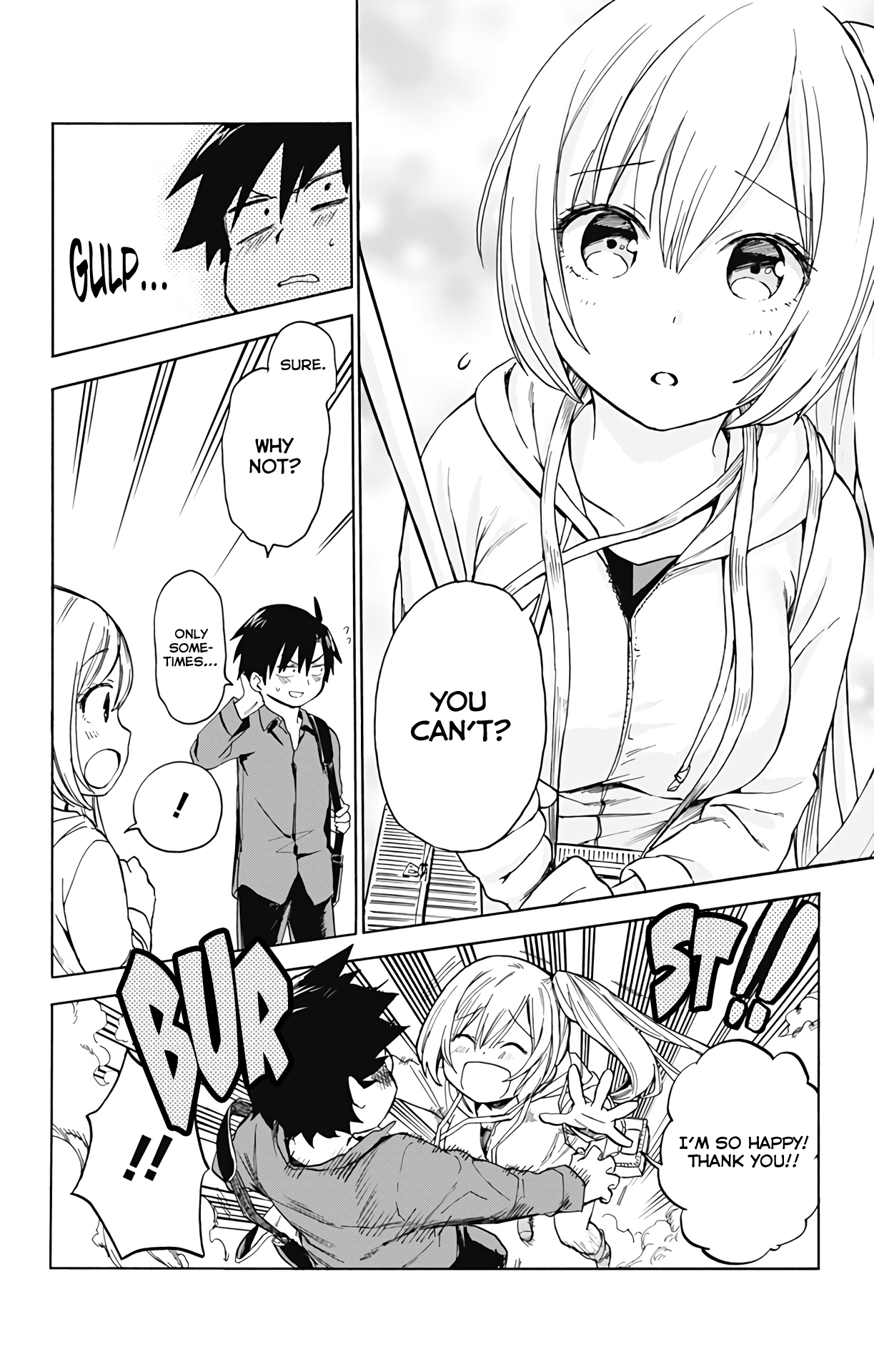 Saguri-chan Tankentai Chapter 1 page 14 - Chapter 1: Negishi Shinrin Park's Grandstand