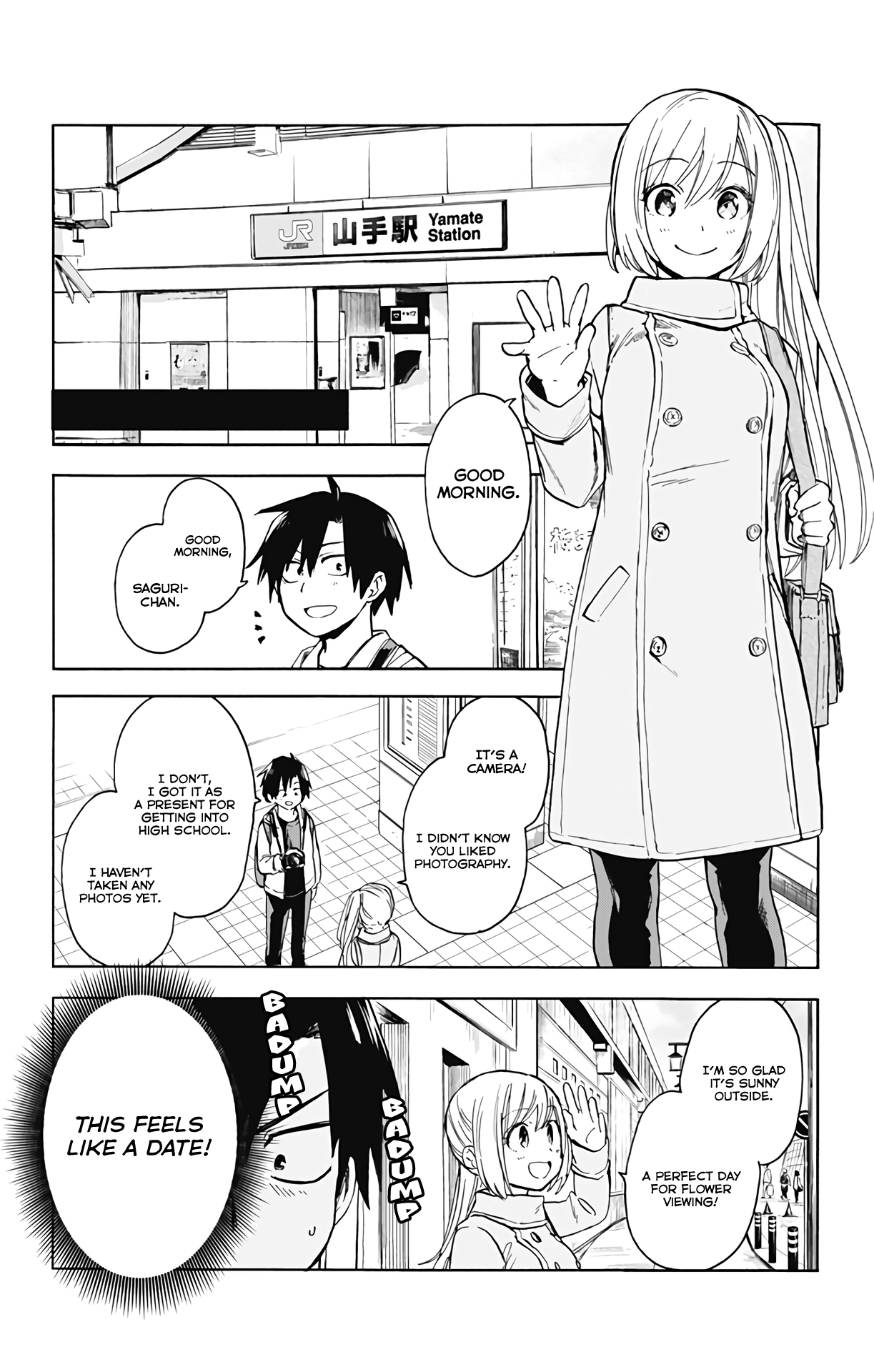Saguri-chan Tankentai Chapter 1 page 18 - Chapter 1: Negishi Shinrin Park's Grandstand