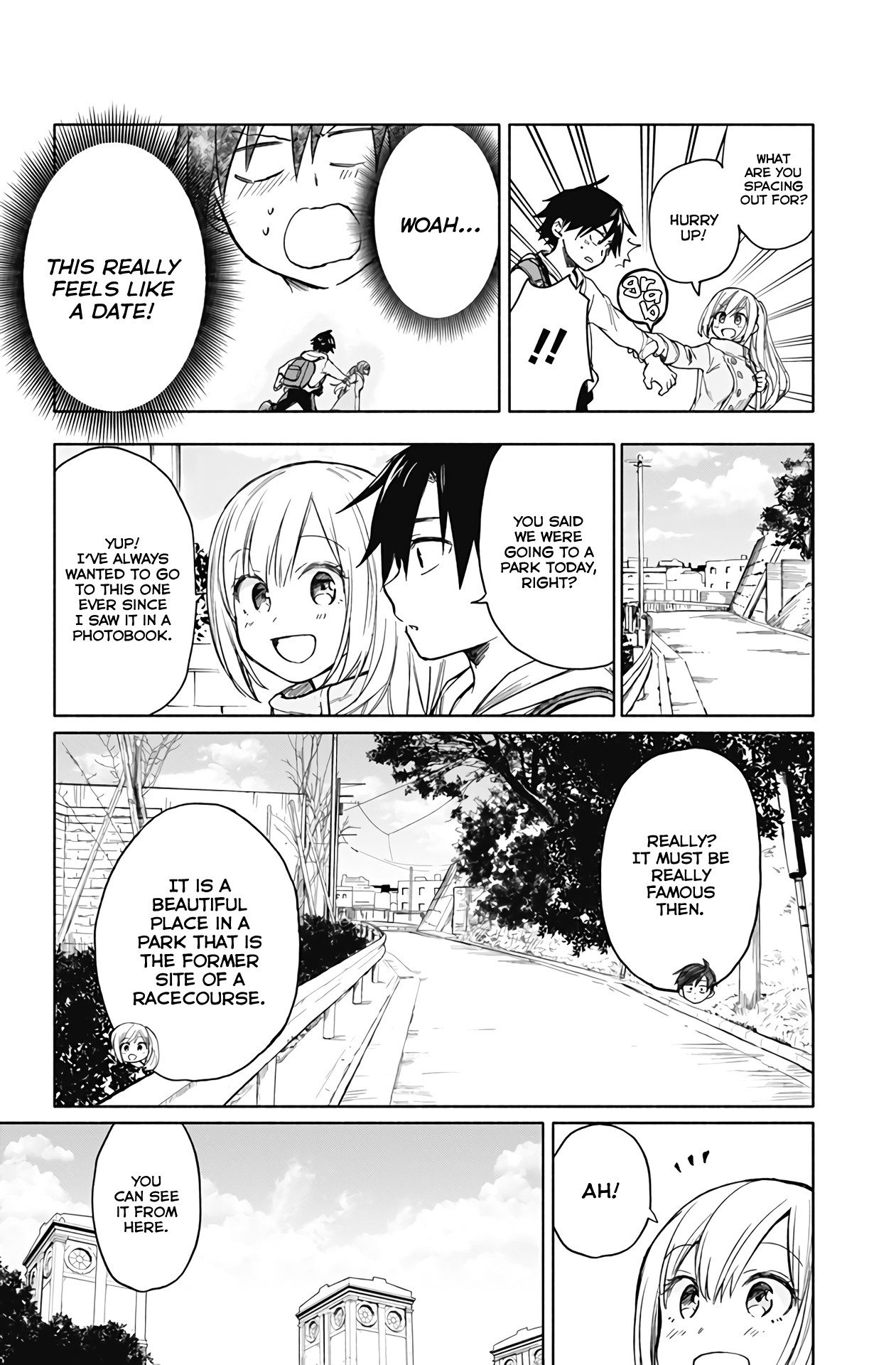 Saguri-chan Tankentai Chapter 1 page 19 - Chapter 1: Negishi Shinrin Park's Grandstand