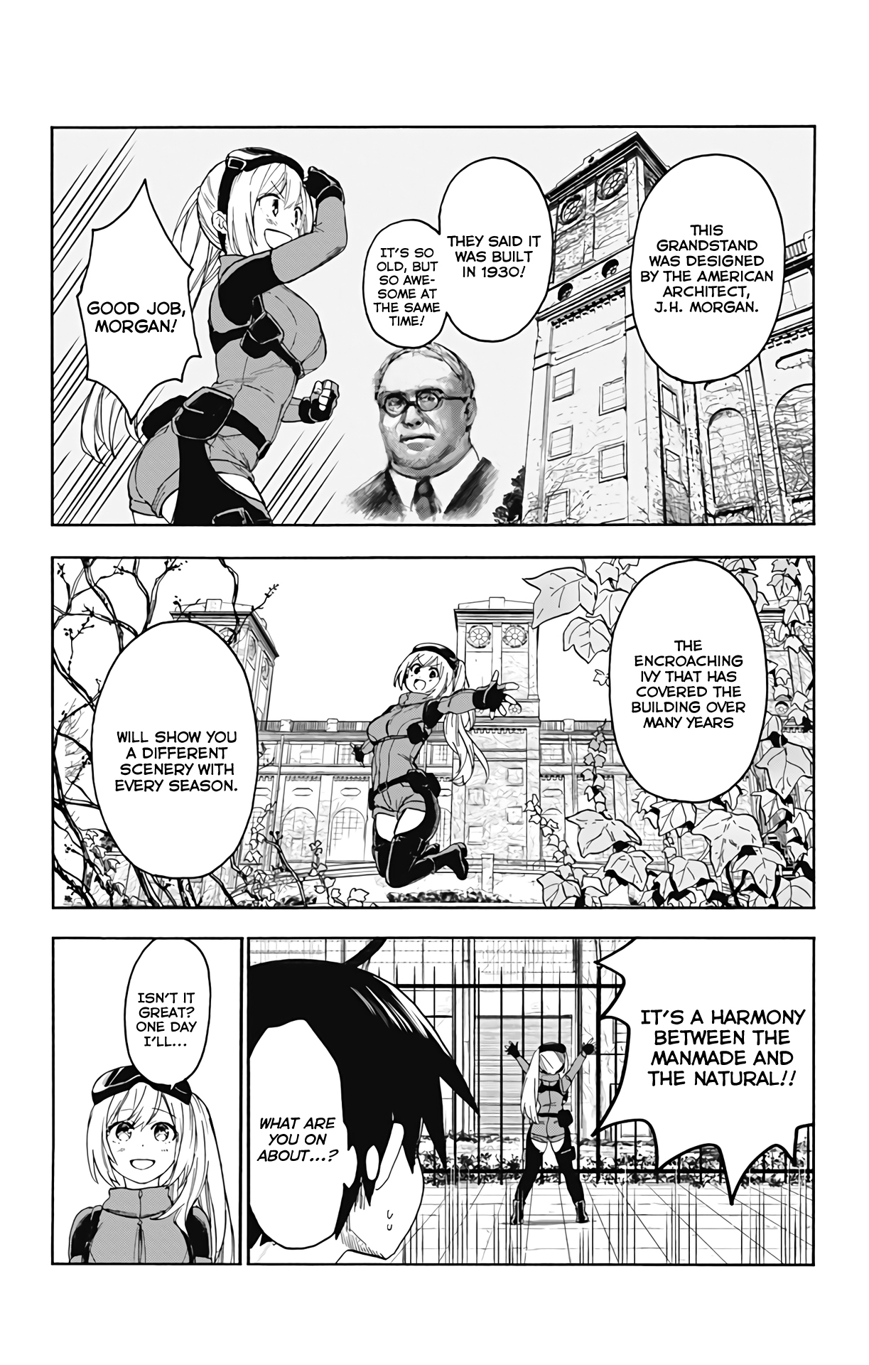 Saguri-chan Tankentai Chapter 1 page 24 - Chapter 1: Negishi Shinrin Park's Grandstand